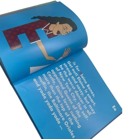 Seinfeld Legends Alphabet Book by - Blue and Yellow - Picture 4 of 7